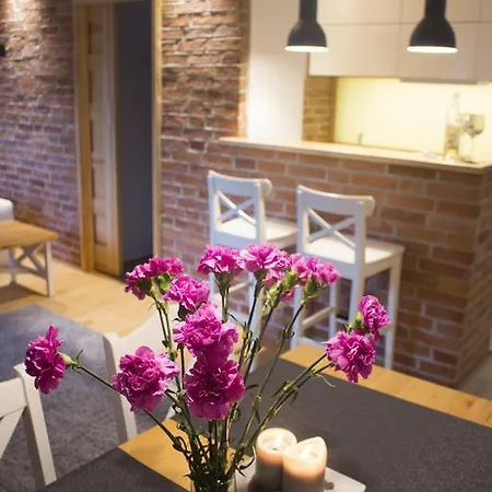 アパート Zaciszny Apartament Pod Lasem