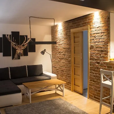 Zaciszny Apartament Pod Lasem アパート