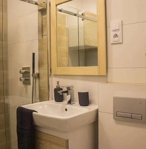 Zaciszny Apartament Pod Lasem 公寓